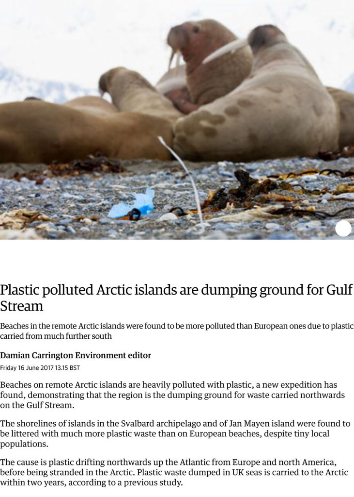Guardian-2017-06-16-Plastic-polluted-Arctic-islands